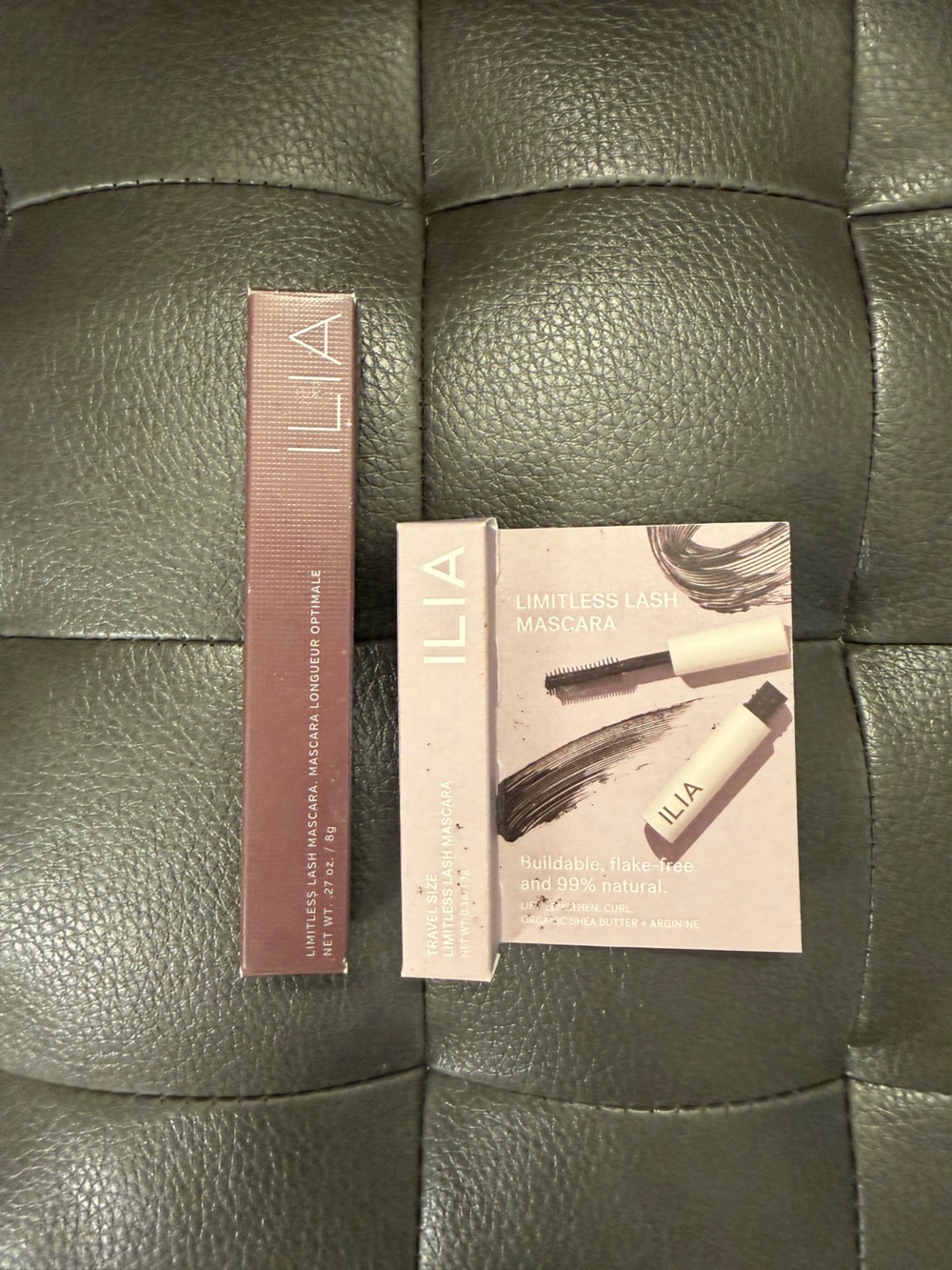 ILIA Limitless Lash Mascara - Black (Full Size + Travel Size)